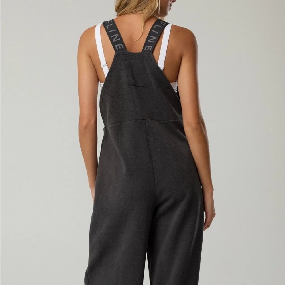 These are brand new with tags Aerie fleece overalls size small. So cozy! - Picture 5 of 7